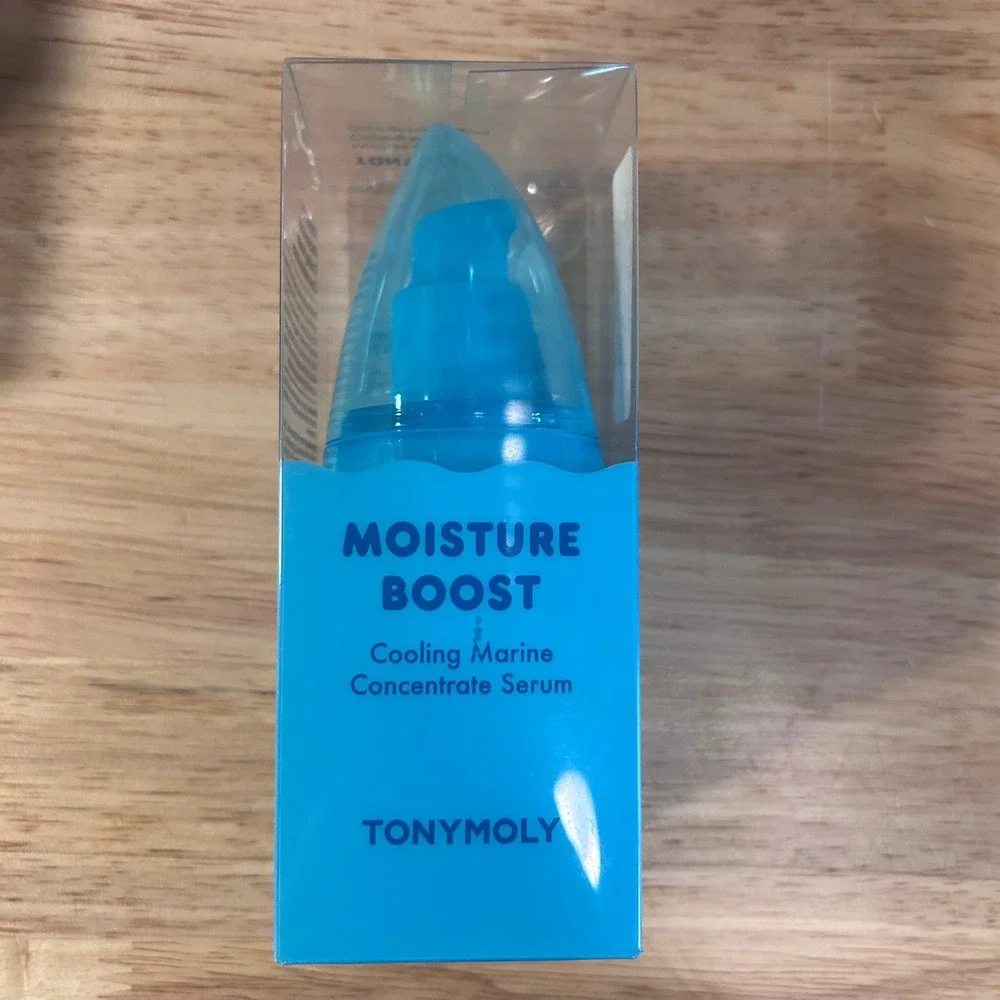 TONYMOLY Moisture Boost Cooling Marine Concentrate Serum 80ml Blue Hydrating